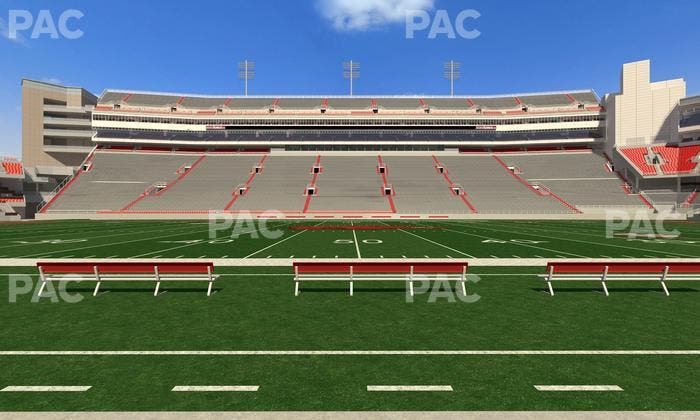 Razorback Stadium - Section 104 Seat View