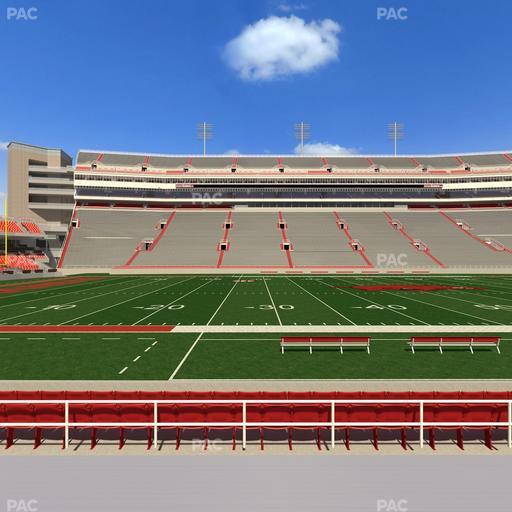 Razorback Stadium - Section 105 Seat View