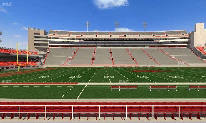 Razorback Stadium - Section 105 Seat View