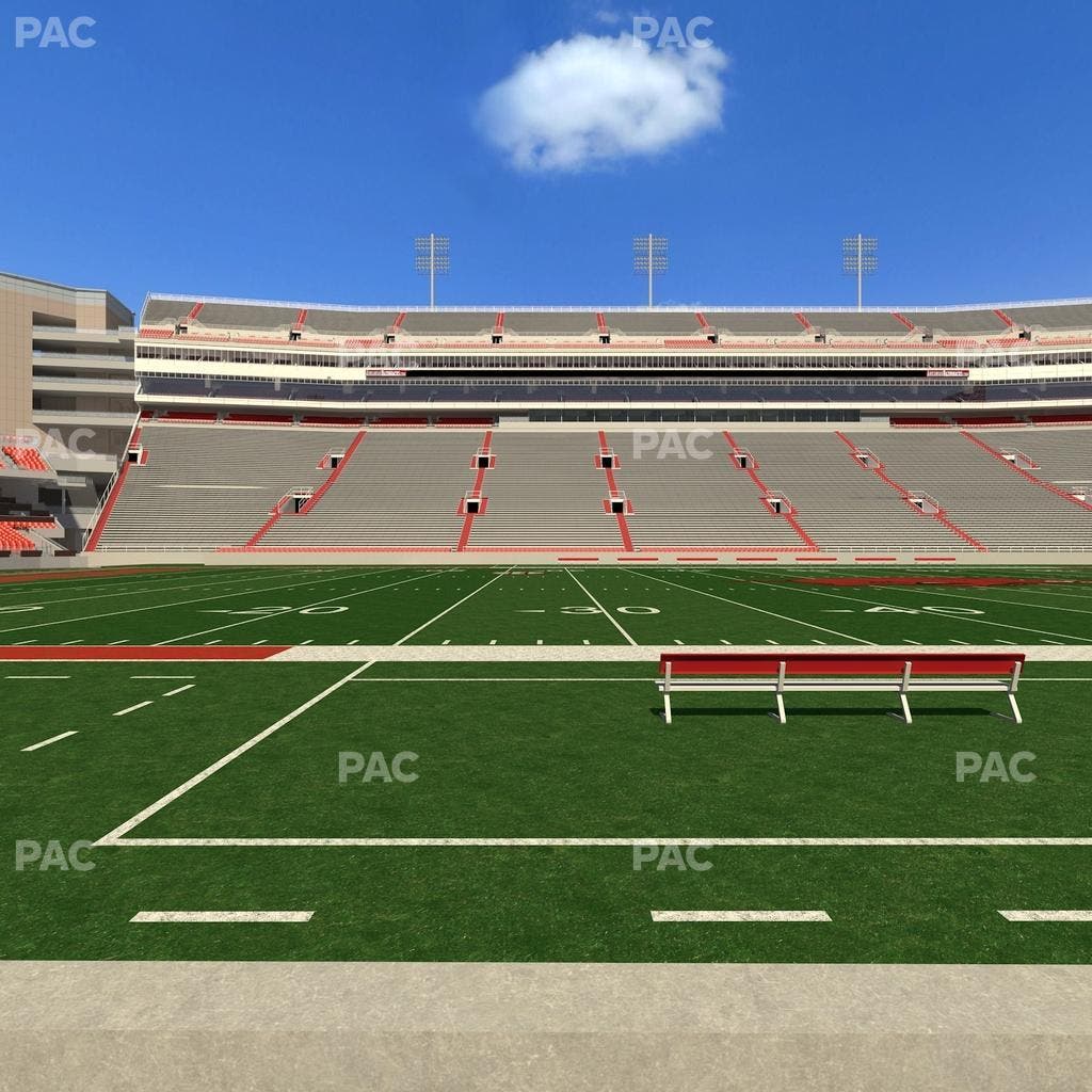 Razorback Stadium - Section 105 Seat View