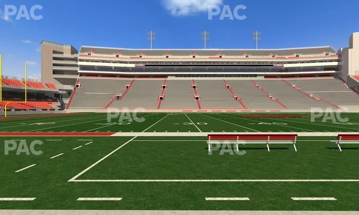 Razorback Stadium - Section 105 Seat View