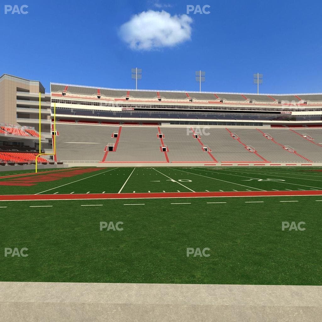 Razorback Stadium - Section 106 Seat View