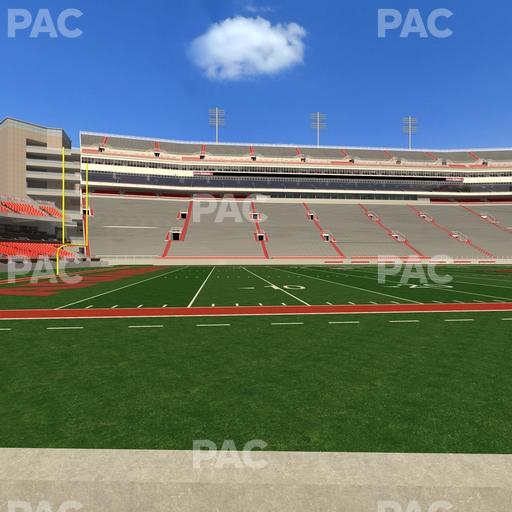 Razorback Stadium - Section 106 Seat View