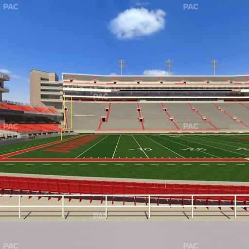 Razorback Stadium - Section 106 Seat View