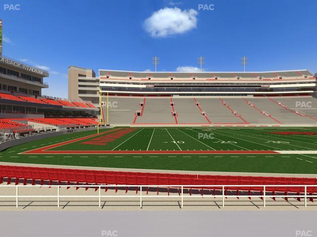 Razorback Stadium - Section 106 Seat View