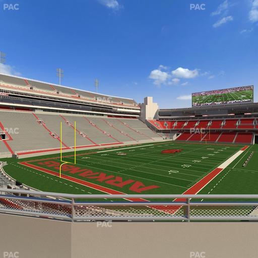 Razorback Stadium - Section 109 Seat View