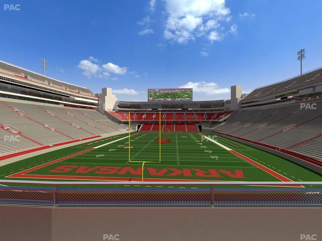 Razorback Stadium - Section 113 Seat View