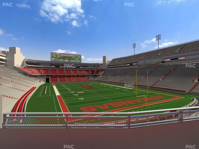 Razorback Stadium - Section 117 Seat View