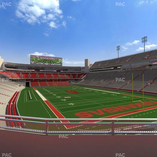 Razorback Stadium - Section 118 Seat View