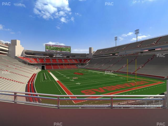 Razorback Stadium - Section 118 Seat View