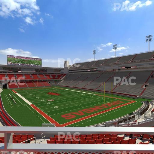Razorback Stadium - Section 118 Seat View