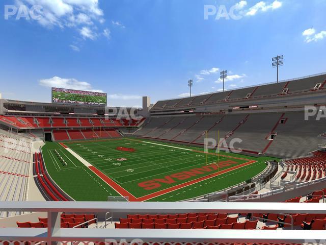 Razorback Stadium - Section 118 Seat View Razorback Stadium - Section 118 Seat View