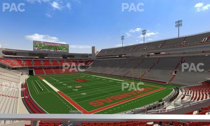Razorback Stadium - Section 118 Seat View