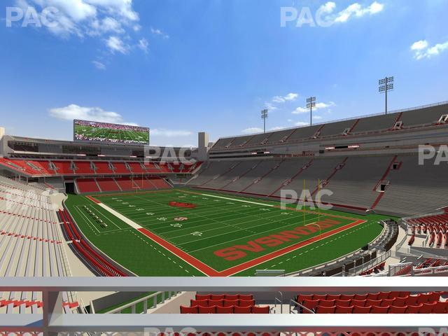 Razorback Stadium - Section 119 Seat View Razorback Stadium - Section 119 Seat View