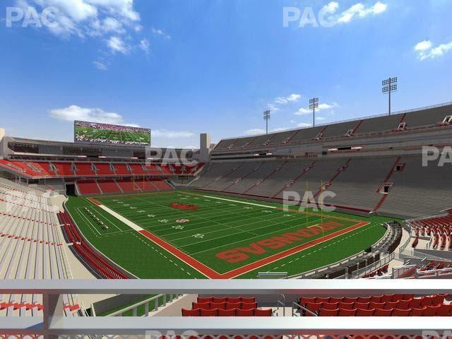 Razorback Stadium - Section 119 Seat View