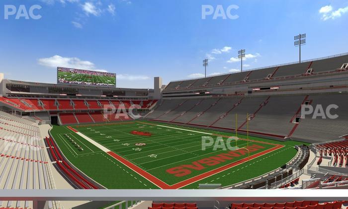 Razorback Stadium - Section 119 Seat View