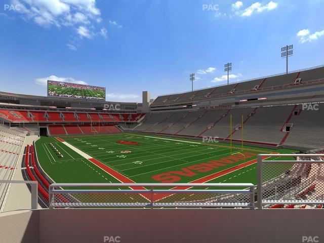 Razorback Stadium - Section 119 Seat View