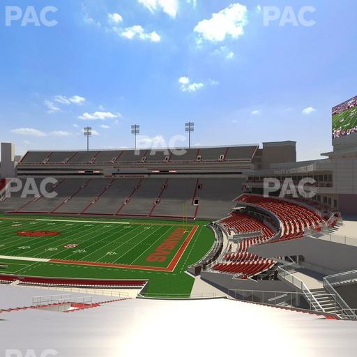 Razorback Stadium - Section 120 Seat View