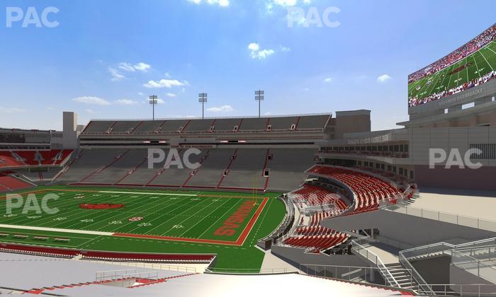 Razorback Stadium - Section 120 Seat View