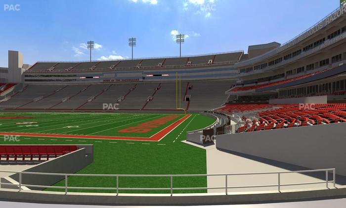 Razorback Stadium - Section 120 Seat View