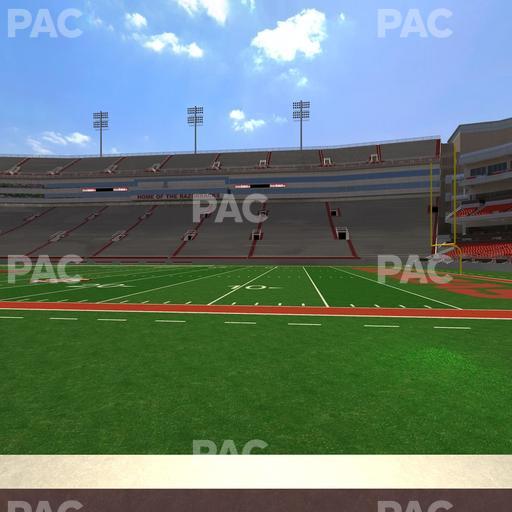 Razorback Stadium - Section 121 Seat View