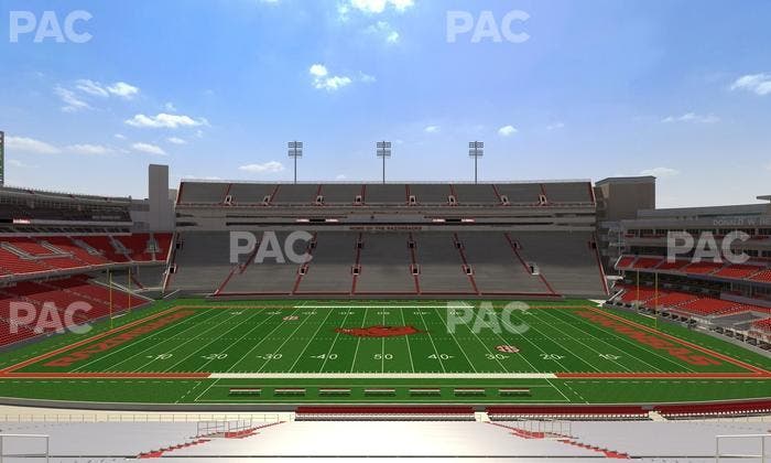 Razorback Stadium - Section 123 Seat View