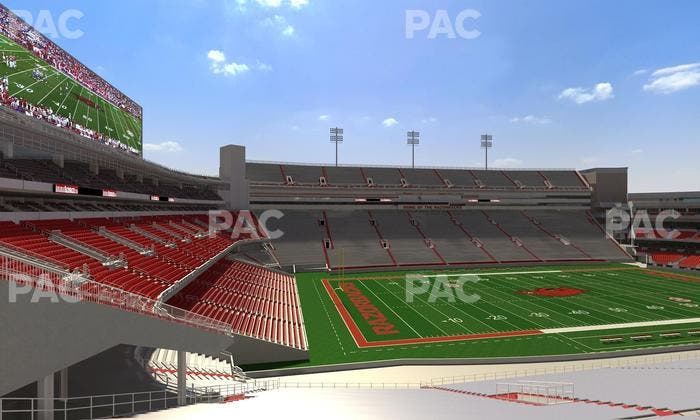 Razorback Stadium - Section 126 Seat View