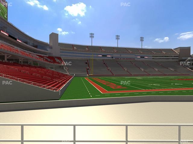 Razorback Stadium - Section 126 Seat View