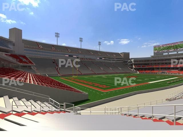 Razorback Stadium - Section 127 Seat View