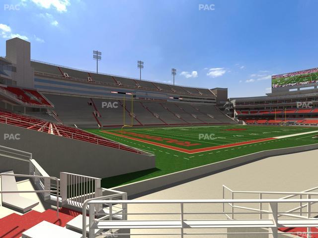 Razorback Stadium - Section 127 Seat View