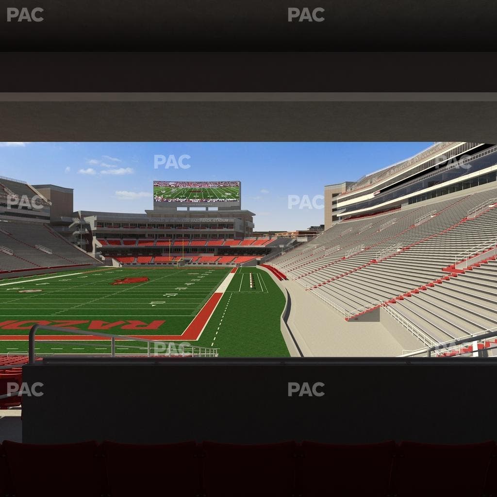 Razorback Stadium - Section 129 Seat View