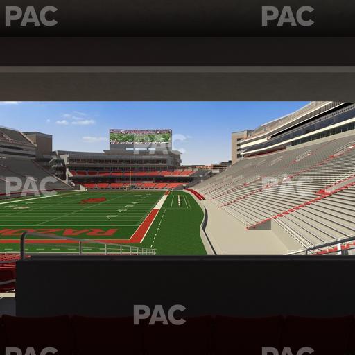 Razorback Stadium - Section 129 Seat View
