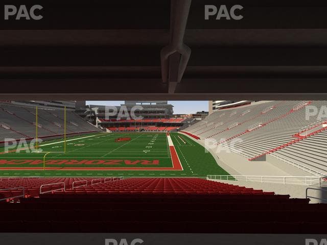 Razorback Stadium - Section 130 Seat View