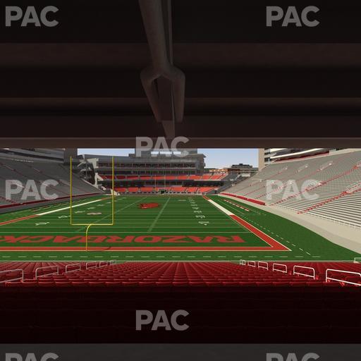 Razorback Stadium - Section 131 Seat View