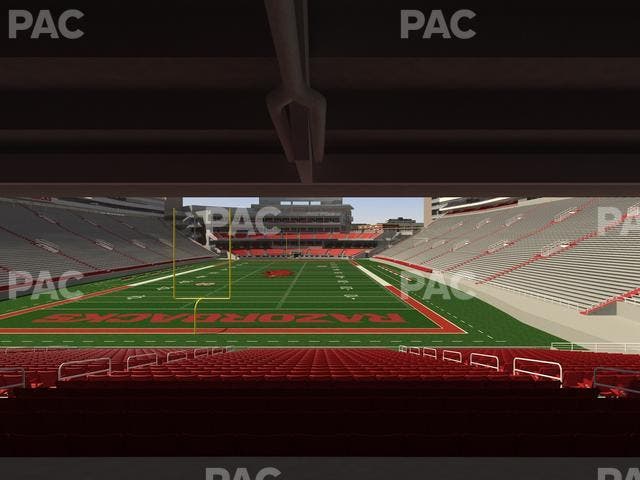 Razorback Stadium - Section 131 Seat View