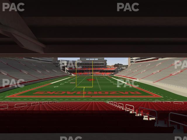 Razorback Stadium - Section 132 Seat View Razorback Stadium - Section 132 Seat View