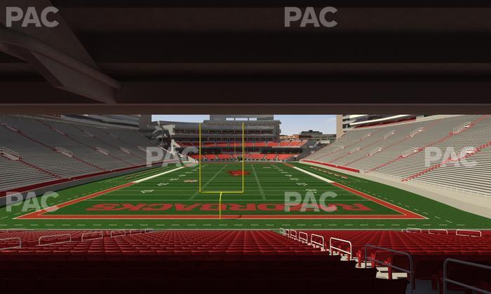 Razorback Stadium - Section 132 Seat View