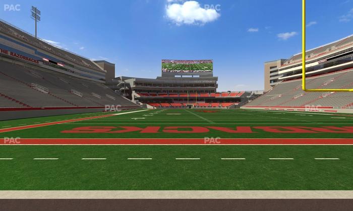 Razorback Stadium - Section 133 Seat View