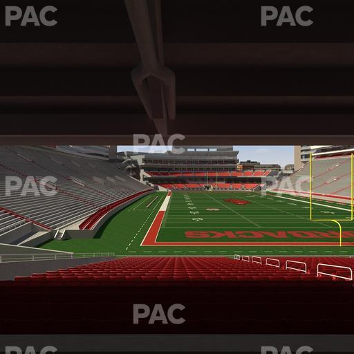 Razorback Stadium - Section 134 Seat View