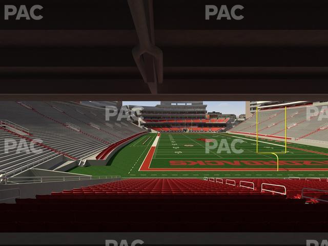 Razorback Stadium - Section 134 Seat View Razorback Stadium - Section 134 Seat View