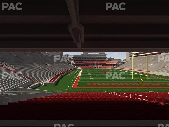 Razorback Stadium - Section 134 Seat View