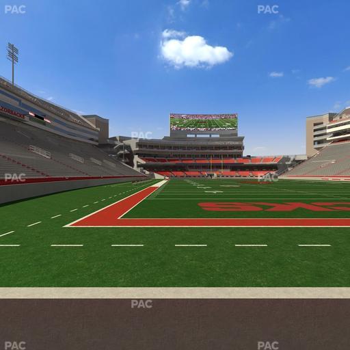 Razorback Stadium - Section 134 Seat View
