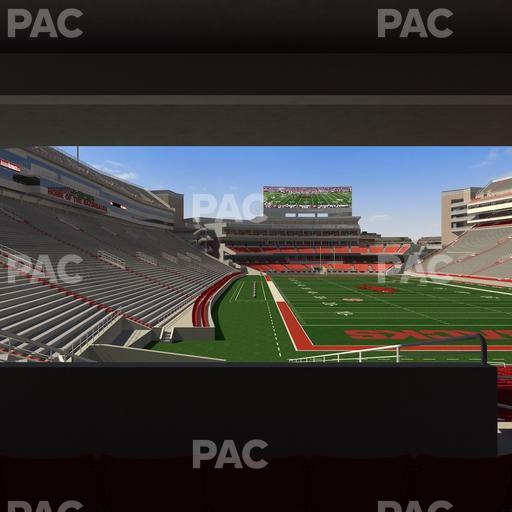 Razorback Stadium - Section 135 Seat View