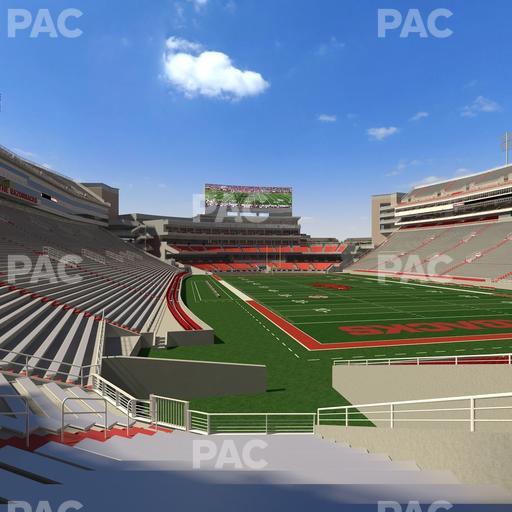 Razorback Stadium - Section 136 Seat View