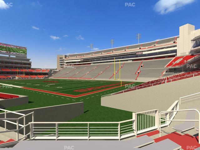 Razorback Stadium - Section 137 Seat View