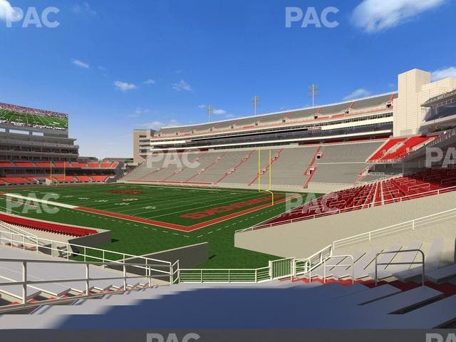 Razorback Stadium - Section 137 Seat View