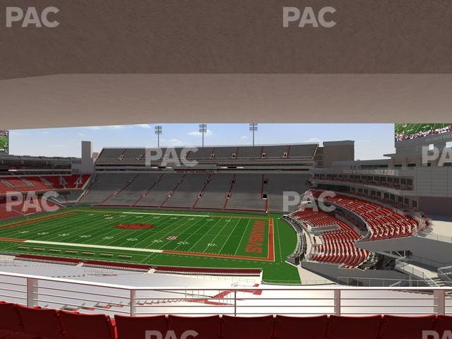 Razorback Stadium - Section 217 Seat View