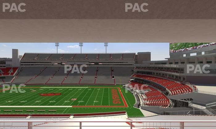 Razorback Stadium - Section 218 Seat View