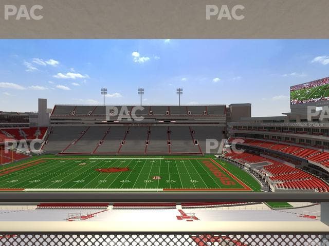 Razorback Stadium - Section 220 Seat View