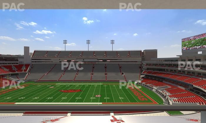 Razorback Stadium - Section 220 Seat View